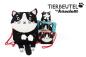 Preview: Tierbeutel Katze by Käselotti Panel ca. 80cm 